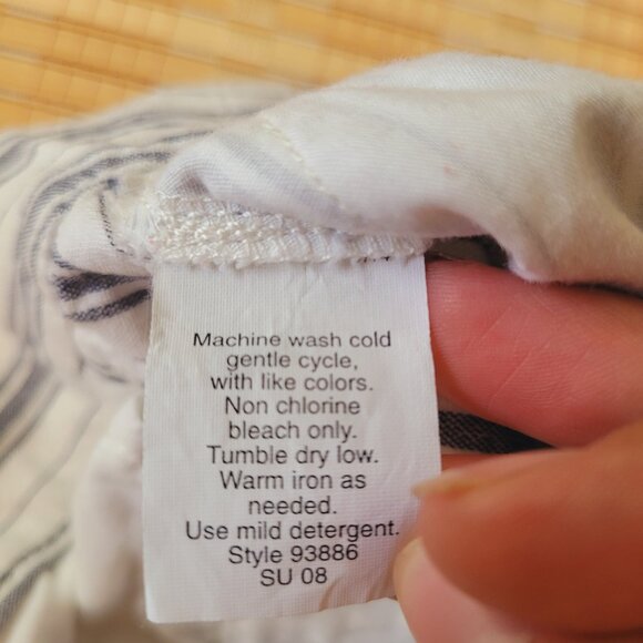 J.CREW Striped Linen Shorts - Picture 4 of 4